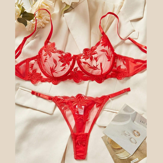 Baby Doll Bikini Lingerie Set